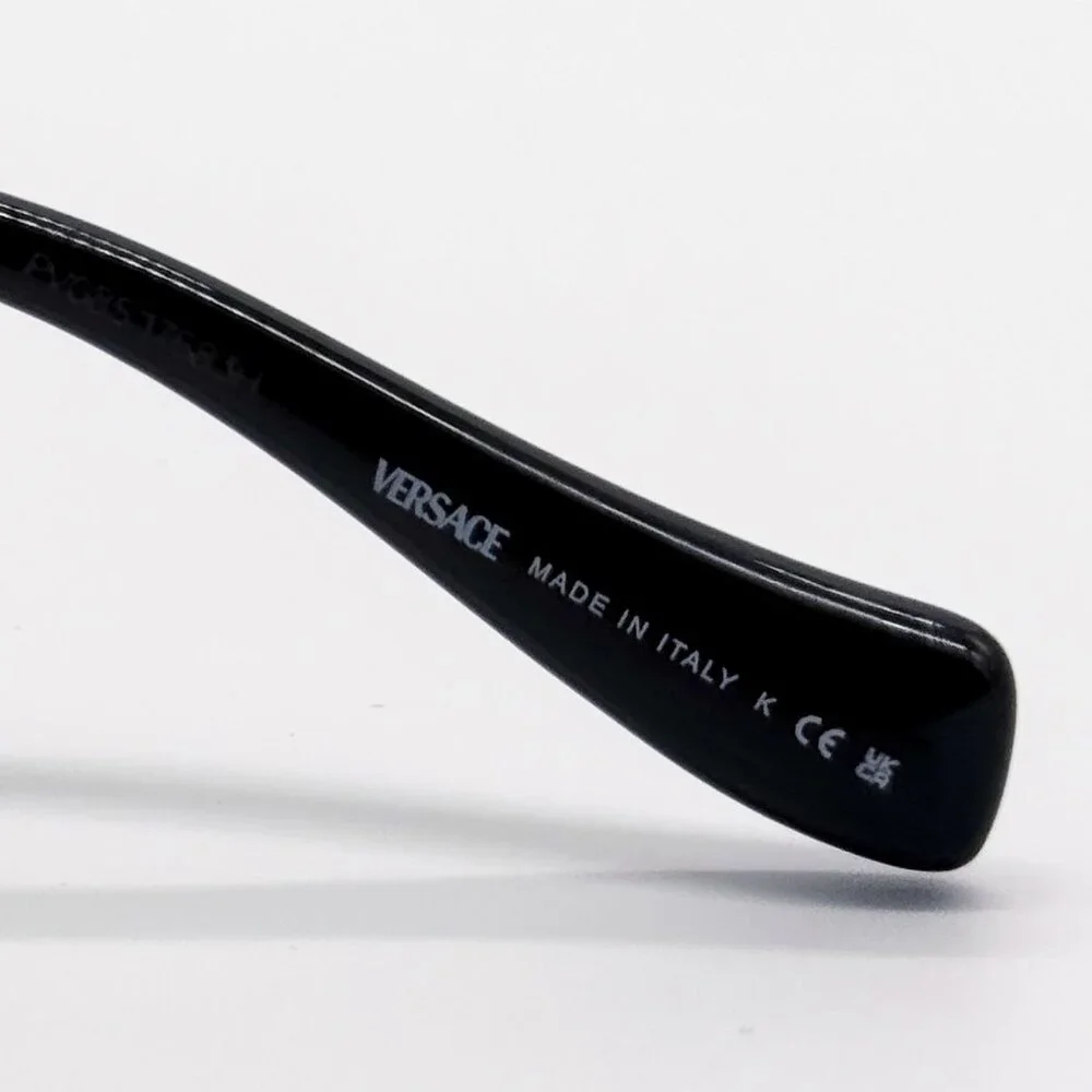 NEW VERSACE EYEGLASSES VE3381U GB1 BLACK WOMEN EYEWEAR